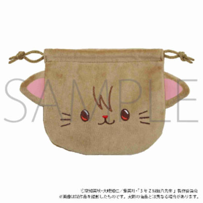 (s)3年Z組銀八先生 withCAT お顔巾着 沖田総悟 送料別880円