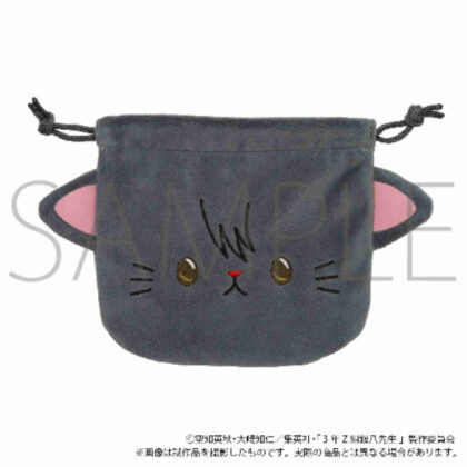(s)3年Z組銀八先生 withCAT お顔巾着 桂小太郎 送料別880円