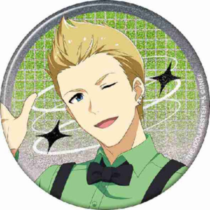 (s)アイドルマスター SideM グリッター缶バッジ 伊集院北斗 サマーマーケット 送料別880円