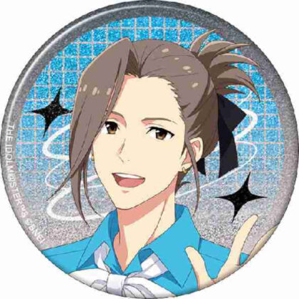 (s)アイドルマスター SideM グリッター缶バッジ 渡辺みのり サマーマーケット 送料別880円