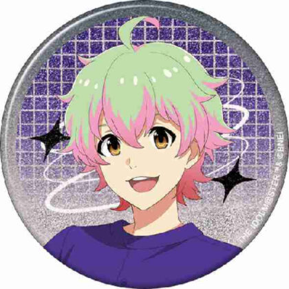 (s)アイドルマスター SideM グリッター缶バッジ 猫柳キリオサマーマーケット 送料別880円