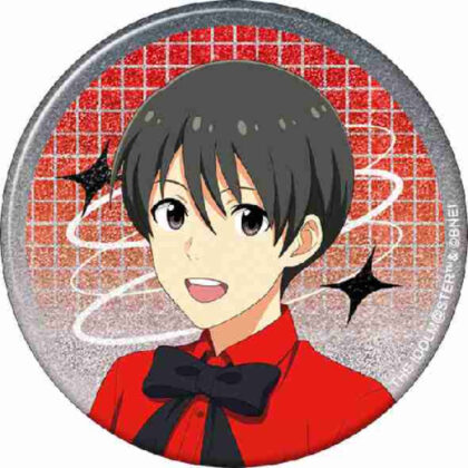 (s)アイドルマスター SideM グリッター缶バッジ 冬美旬サマーマーケット 送料別880円