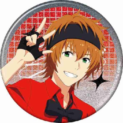 (s)アイドルマスター SideM グリッター缶バッジ 若里春名 サマーマーケット 送料別880円