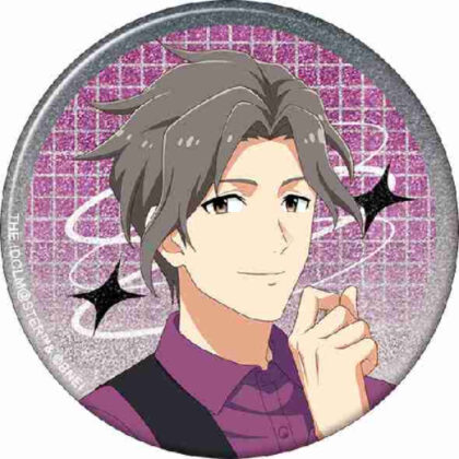 (s)アイドルマスター SideM グリッター缶バッジ 神谷幸広 サマーマーケット 送料別880円