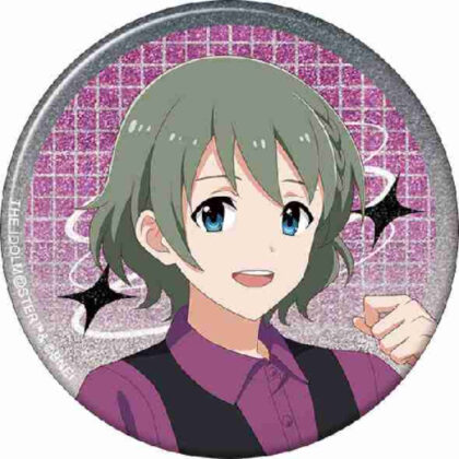 (s)アイドルマスター SideM グリッター缶バッジ 卯月巻緒 サマーマーケット 送料別880円