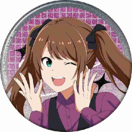 (s)アイドルマスター SideM グリッター缶バッジ 水嶋咲サマーマーケット 送料別880円