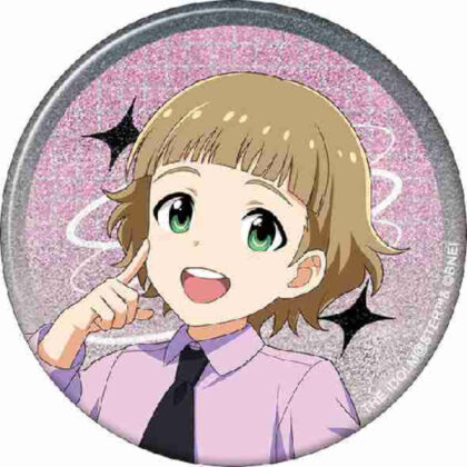(s)アイドルマスター SideM グリッター缶バッジ 姫野かのん サマーマーケット 送料別880円