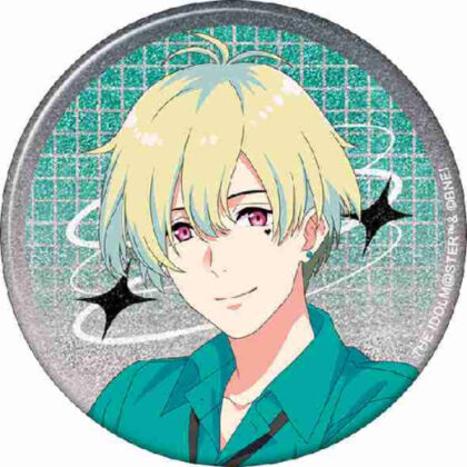 (s)アイドルマスター SideM グリッター缶バッジ 花園百々人 サマーマーケット 送料別880円