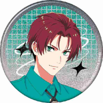 (s)アイドルマスター SideM グリッター缶バッジ 眉見鋭心 サマーマーケット 送料別880円