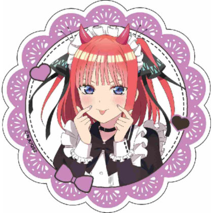 (s)五等分の花嫁* アクリルコースター 小悪魔メイド 中野二乃 送料別880円