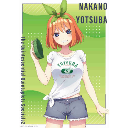 (s)五等分の花嫁* クリアポスター 中野四葉 送料別880円