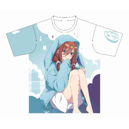 (s)五等分の花嫁* フルグラフィックTシャツ 中野三玖 送料別880円