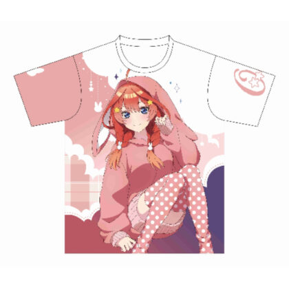 (s)五等分の花嫁* フルグラフィックTシャツ 中野五月 送料別880円