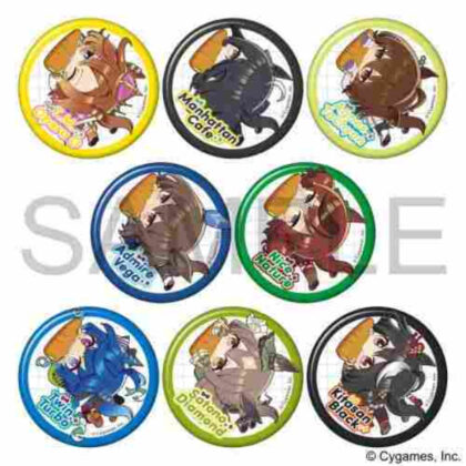 ウマ娘 プリティーダービー キャラバッジコレクション/かぷりっこ Vol.2