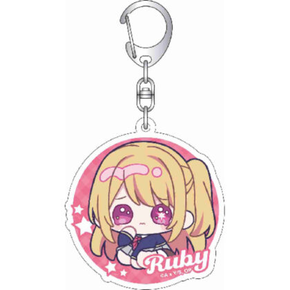(s)【推しの子】 ホログラムアクリルキーホルダー みにぴえんず ルビー 送料別880円