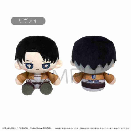 (s)進撃の巨人 ミニおすわりたぴぬい リヴァイ 送料別880円