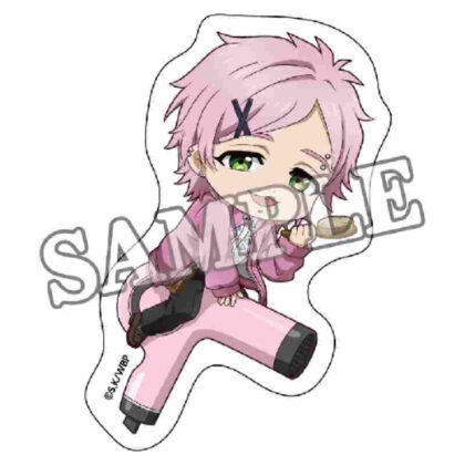 (s)WIND BREAKER クリアステッカー 商店街のお手伝いデフォルメ 桐生三輝 送料別880円