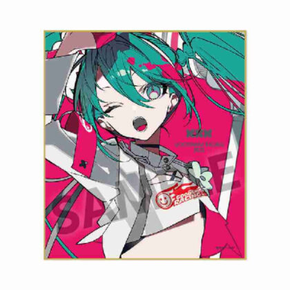 (s)レーシングミク 2025 Rd.0 応援Ver. ミニ色紙 送料別880円