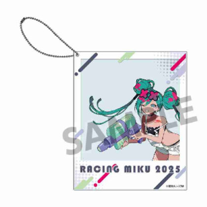 (s)レーシングミク 2025 Rd.3 セパンVer. ポラロイド風アクリルキーホルダー 送料別880円