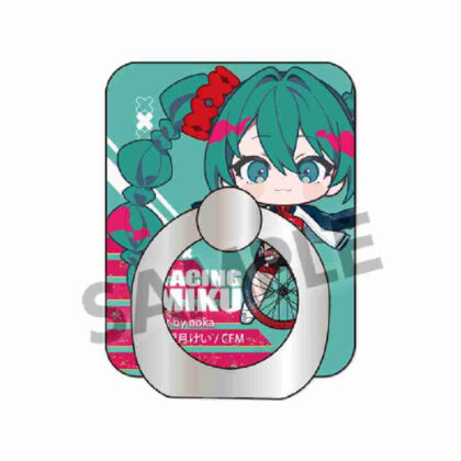 (s)レーシングミク 2025 JCL TEAM UKYO 応援 ちょこぷにVer. スマホリング 送料別880円