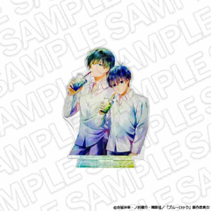 (s)ブルーロック アクリルフィギュア PALE TONE series潔世一&糸師凛 送料別880円