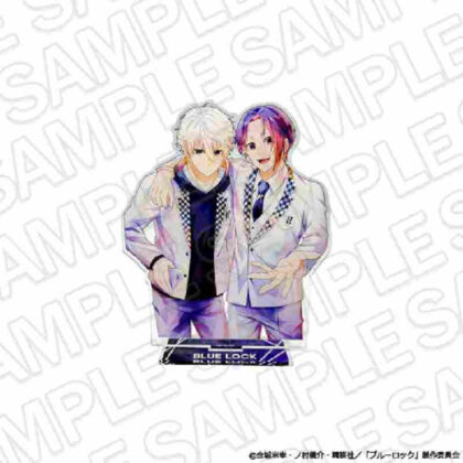 (s)ブルーロック アクリルフィギュア PALE TONE series凪誠士郎&御影玲王 A 送料別880円