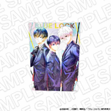 (s)ブルーロック オーロラミニアクリルアート PALE TONE series 潔世一&凪誠士郎&糸師凛 送料別880円