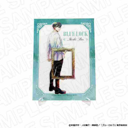 (s)ブルーロック キャンバスプレート PALE TONE series糸師凛 Frame Ver. 送料別880円