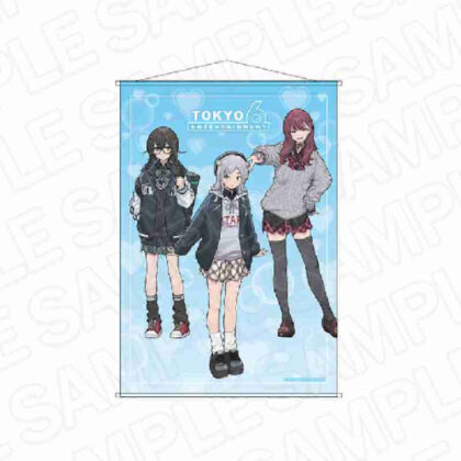 (s)TOKYO6キャラクターズ B2タペストリー GAL Ver. 送料別880円
