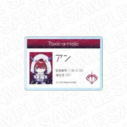 (s)Toxic-a-Holic お名前バッジ アン 送料別880円