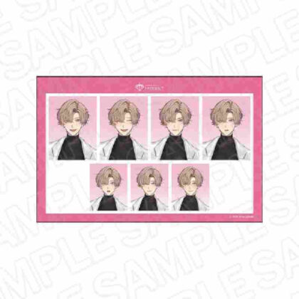 (s)Toxic-a-Holic 証明写真風シール 支部長 送料別880円