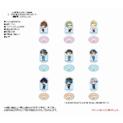 (s)アイドルマスター SideM ミニアクリルスタンド B 遊園地ミニキャラVer. 送料別880円