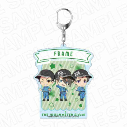 (s)アイドルマスター SideM デカキーホルダー FRAME 遊園地 ミニキャラVer. 送料別880円