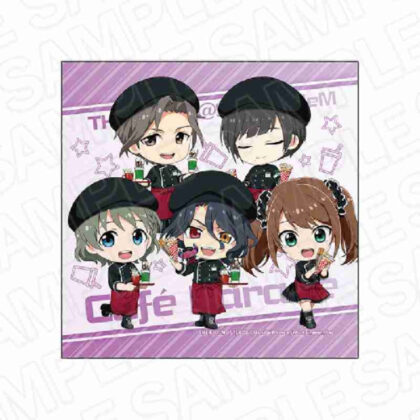 (s)アイドルマスター SideM マイクロファイバー Cafe Parade 遊園地 ミニキャラVer. 送料別880円