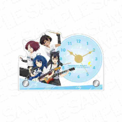(s)負けヒロインが多すぎる! ミニアクリルクロック 文芸部TSUWABUKI FES Ver. 送料別880円