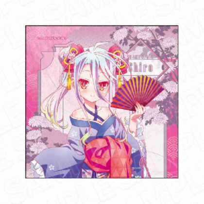 (s)ノーゲーム・ノーライフ マイクロファイバー 白 和服サイバーVer. 送料別880円