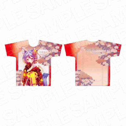 (s)ノーゲーム・ノーライフ フルグラフィックTシャツ 初瀬いづな和服サイバーVer. 送料別880円