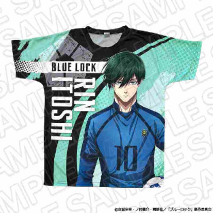 (s)ブルーロック フルグラフィックTシャツ 糸師凛 送料別880円