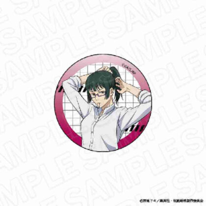 (s)呪術廻戦 カンバッジ 禪院真希 Morning Ver. 送料別880円