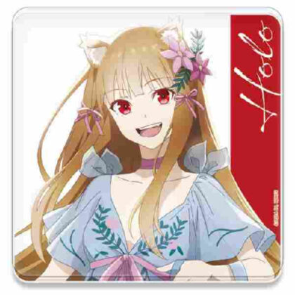 (s)狼と香辛料 MERCHANT MEETS THE WISE WOLF アクリルコースター ホロ ドレスVer. 描き下ろし 送料別880円