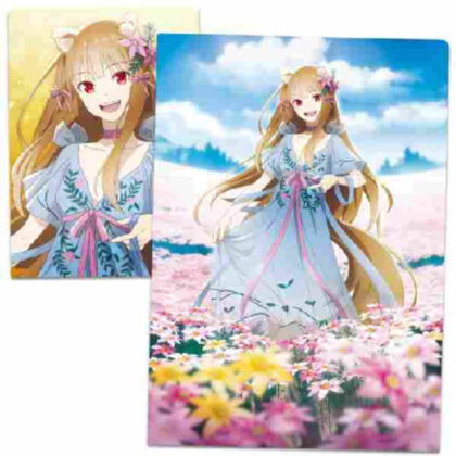 (s)狼と香辛料 MERCHANT MEETS THE WISE WOLF クリアファイル ホロ ドレスVer. 描き下ろし 送料別880円