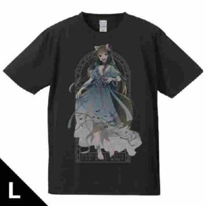 (s)狼と香辛料 MERCHANT MEETS THE WISE WOLF Tシャツ ホロ ドレスVer. 描き下ろし Lサイズ 送料別880円