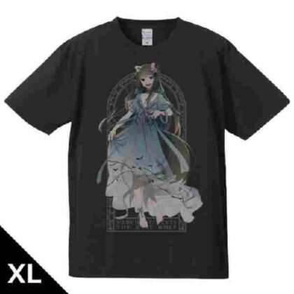 (s)狼と香辛料 MERCHANT MEETS THE WISE WOLF Tシャツ ホロ ドレスVer. 描き下ろし XLサイズ 送料別880円