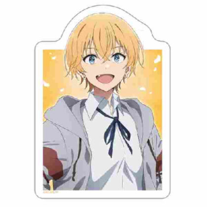 (s)花は咲く、修羅の如く ダイカットステッカー 薄頼瑞希 送料別880円