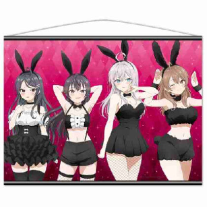 (s)時々ボソッとロシア語でデレる隣のアーリャさん B2タペストリー アーリャ&有希&マーシャ&綾乃 バニービジュアルV 送料別880円