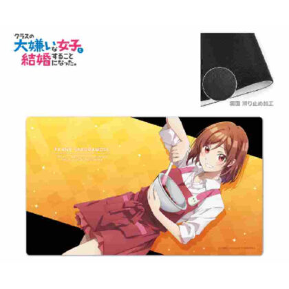 クラスの大嫌いな女子と結婚することになった。キャラクターラバーマット 朱音 エプロンVer.