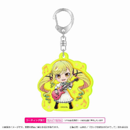 (s)ロックは淑女の嗜みでして 蛍光キーホルダー 鈴ノ宮りりさ 送料別880円