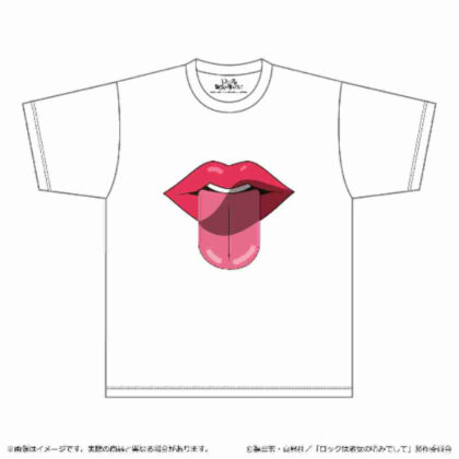 (s)ロックは淑女の嗜みでして Tシャツ 白 送料別880円