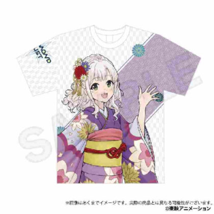 (s)ガールズバンドクライ フルグラフィックTシャツ 晴れ着Ver. アイ 送料別880円