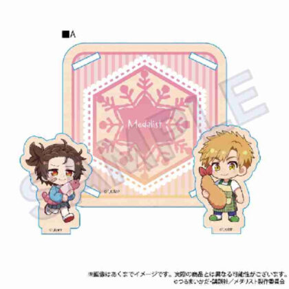 (s)メダリスト 木製スタンドコースター 幼稚園Ver. A 送料別880円
